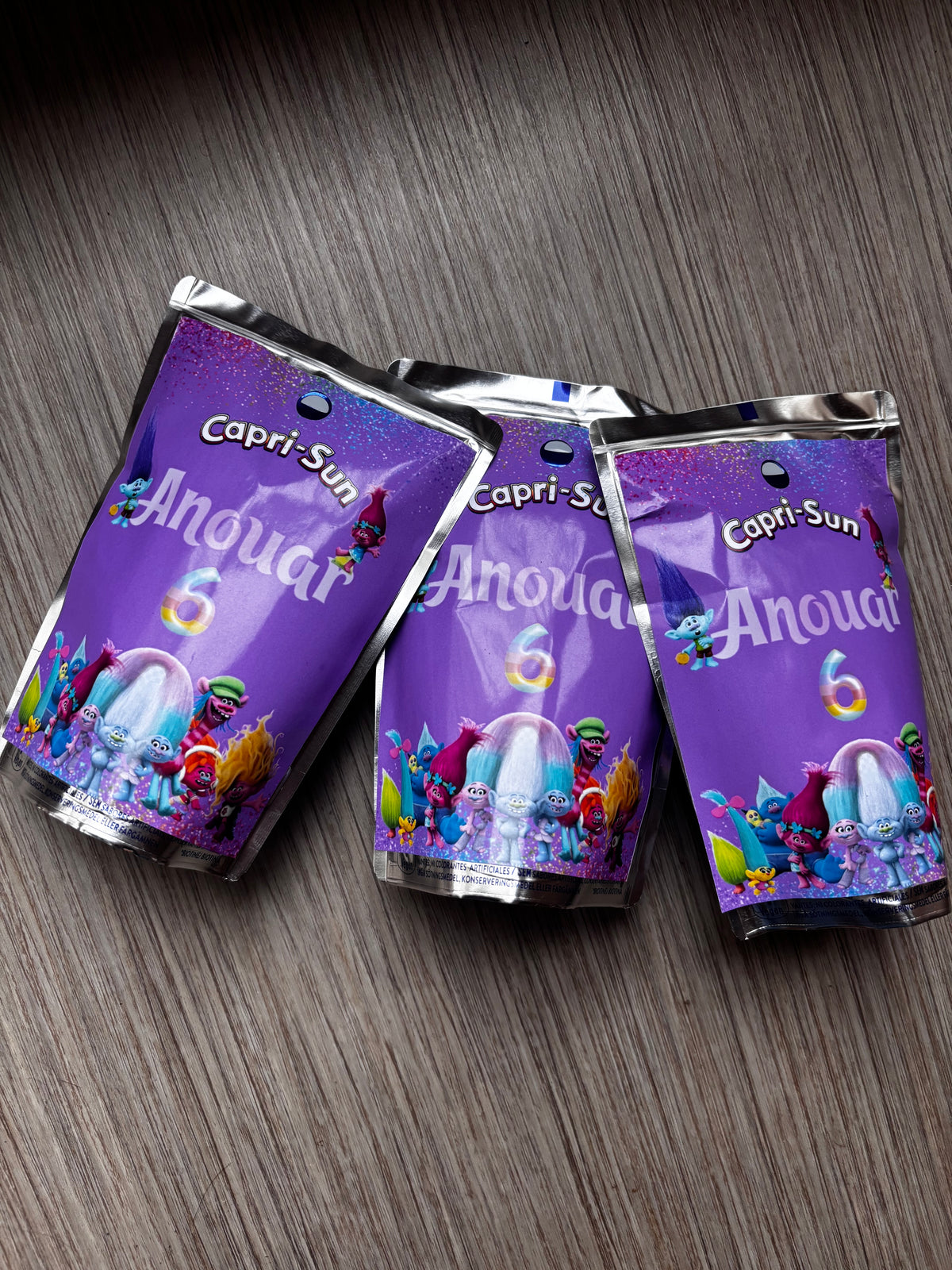Étiquettes Capri-Sun x4