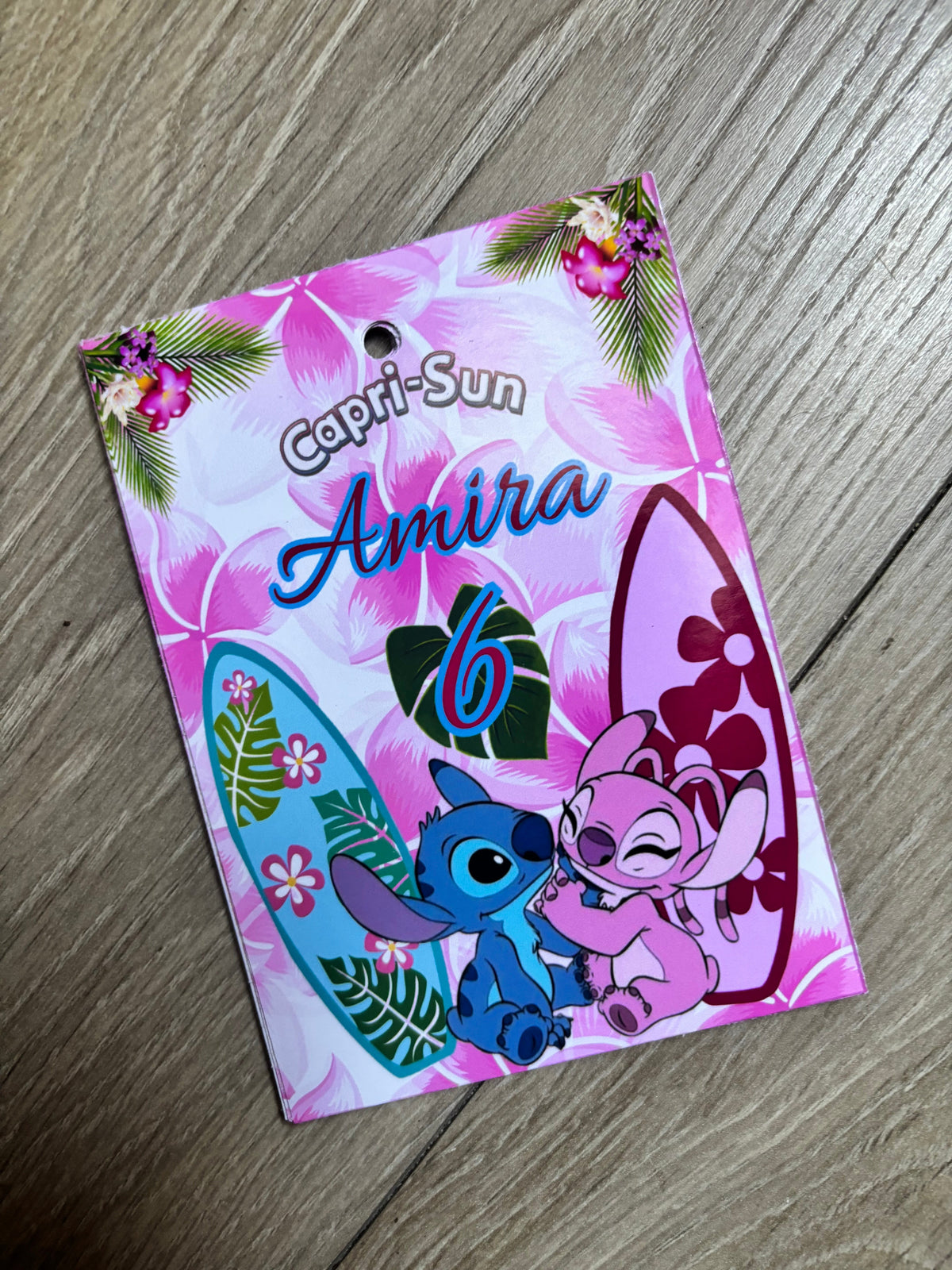 Étiquettes Capri-Sun x4