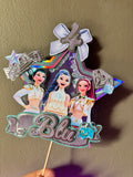 Cake Topper KPop et Nœud personnalisé – Décoration gâteau anniversaire