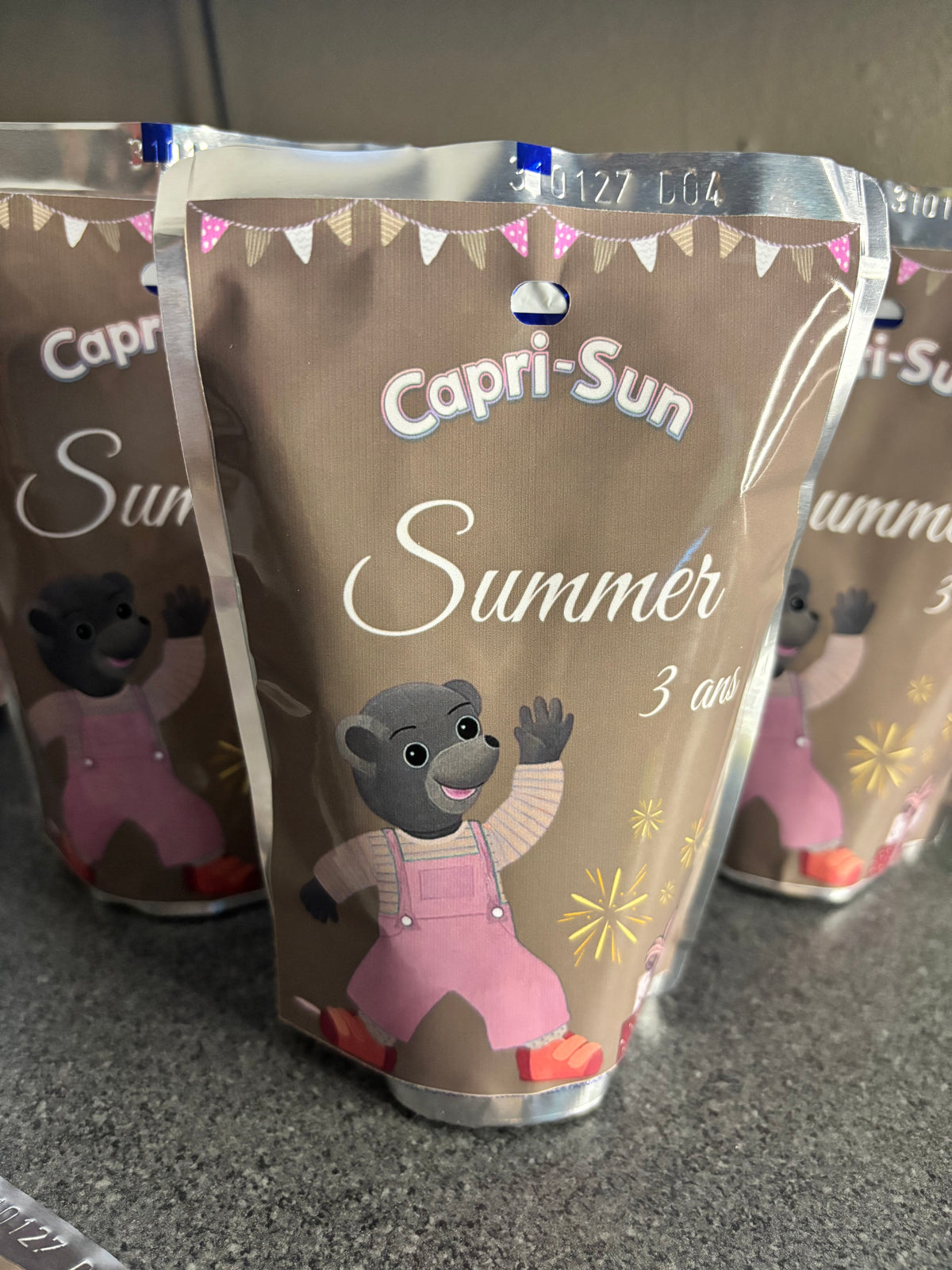 Étiquettes Capri-Sun x4