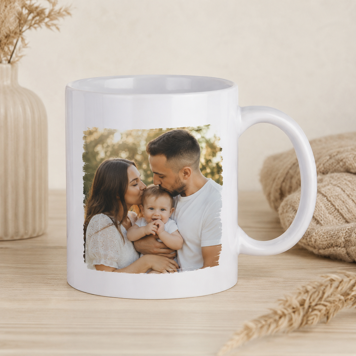 Mug "Cécé" personnalisé avec photo