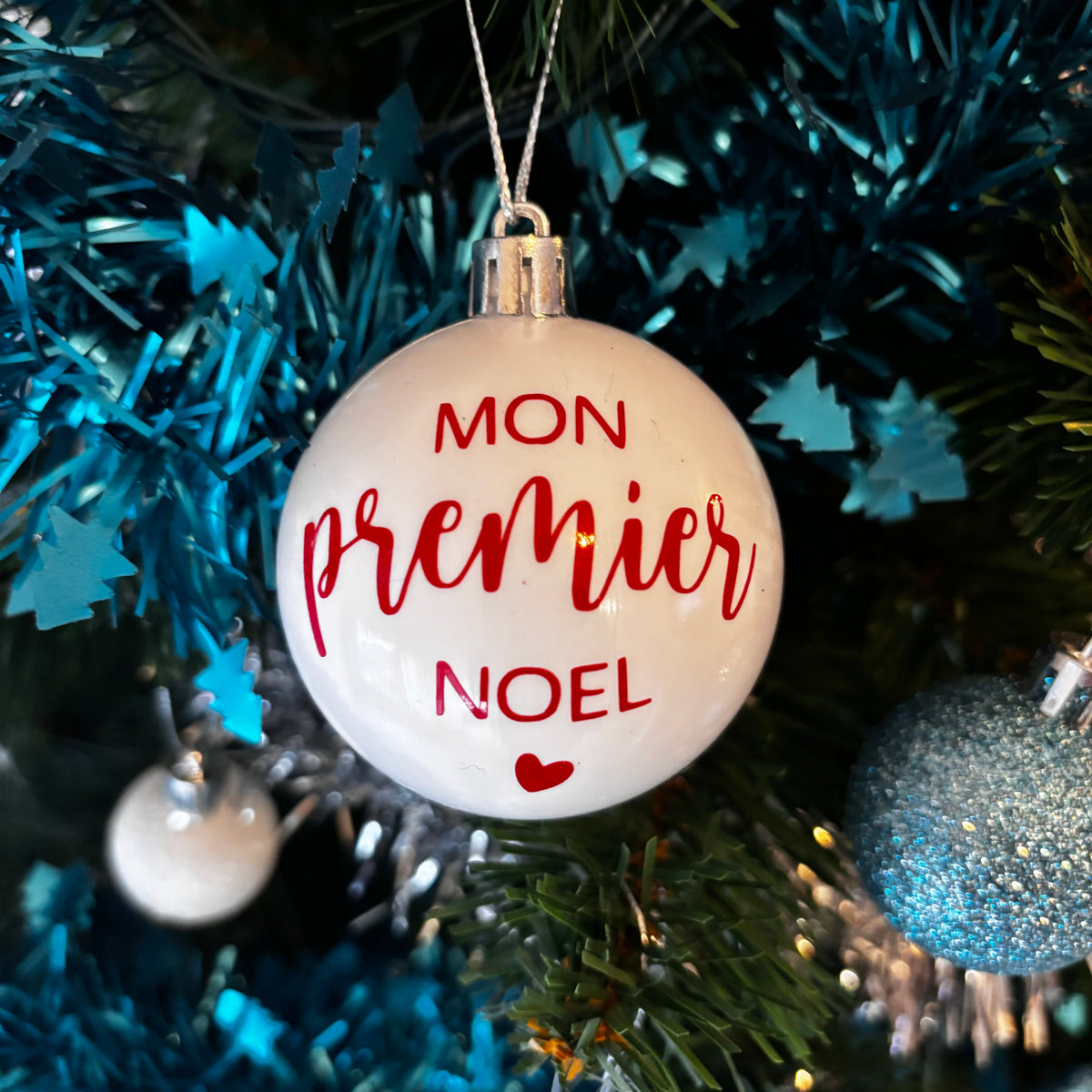 Boule de Noël personnalisée