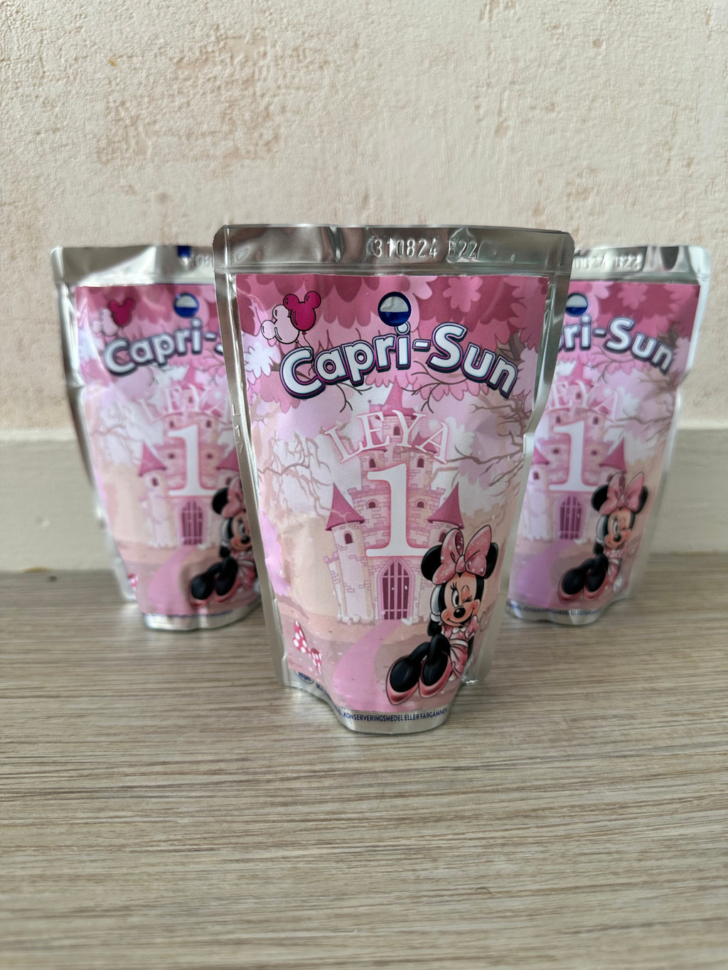 Étiquettes Capri-Sun x4