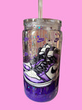 Gourde Snowglobe personnalisée – Style Jordan & Nike