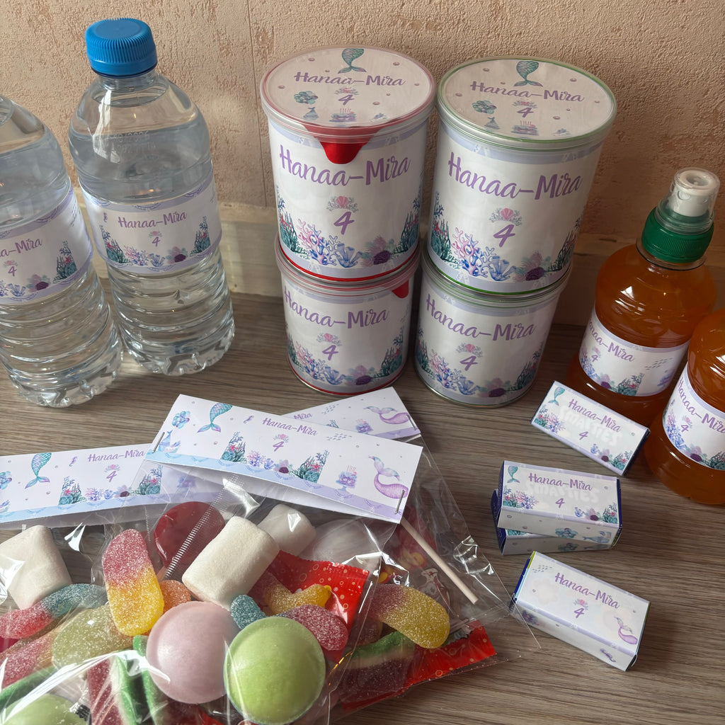 Sachet de bonbons personnalisé