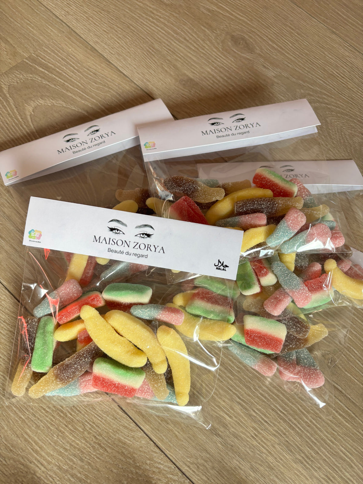 Sachet de bonbons personnalisé
