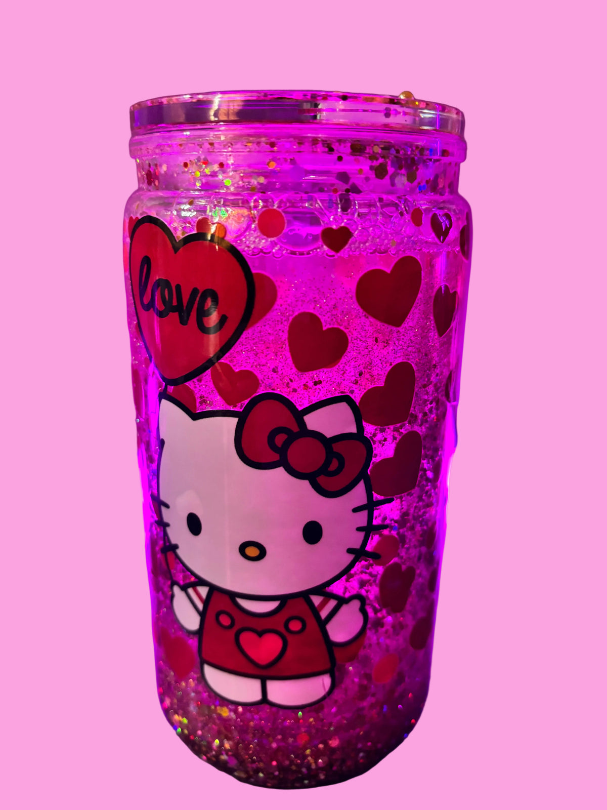 Gourde Snowglobe Hello Kitty personnalisée